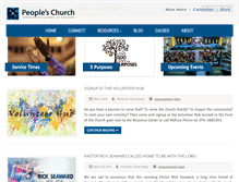 Tablet Screenshot of peopleschurch.lk